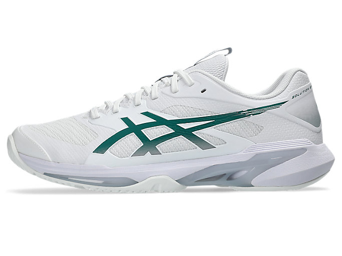 Cheap ASICS Solution Speed FF 4 (All Court) Putih/Pitch Hijau 1041A532-103