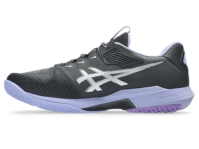 Shop ASICS Solution Speed FF 4 Night Energy Gris Graphite/Argent Pure (All Court) 1041A542-020