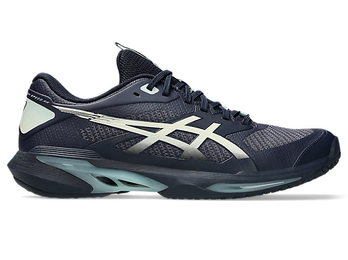 ASICS Solution Speed FF 4 OC (Omni-Clay) Tennis Shoes Midnight/Ivory 1041A534-400