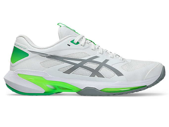 ASICS Solution Speed FF 4 OC Omni Clay Tennis Shoes White/Gravel 1041A534-103