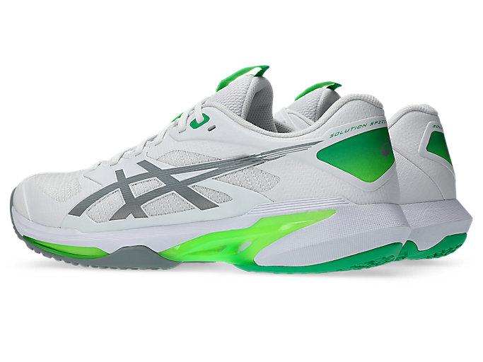 Lookbook Kasut Tenis ASICS Solution Speed FF 4 OC Omni Clay Putih/Gravel 1041A534-103