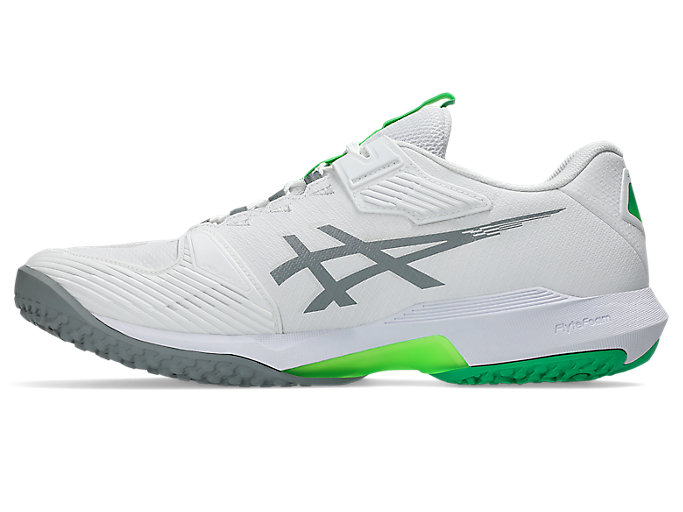 Shop Kasut Tenis ASICS Solution Speed FF 4 OC Omni Clay Putih/Gravel 1041A534-103