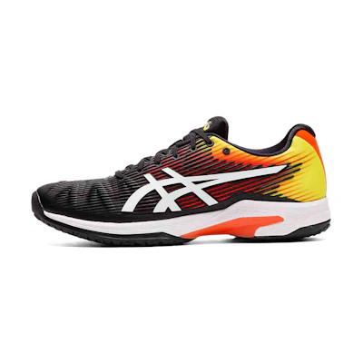 ASICS Solution Speed FF 'Black Red Yellow'