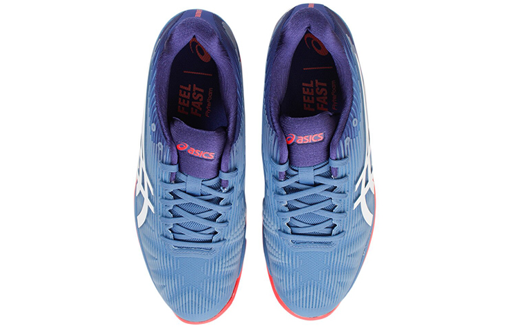 Order ASICS Solution Speed FF 'Azul Rojo' 1041A002-400