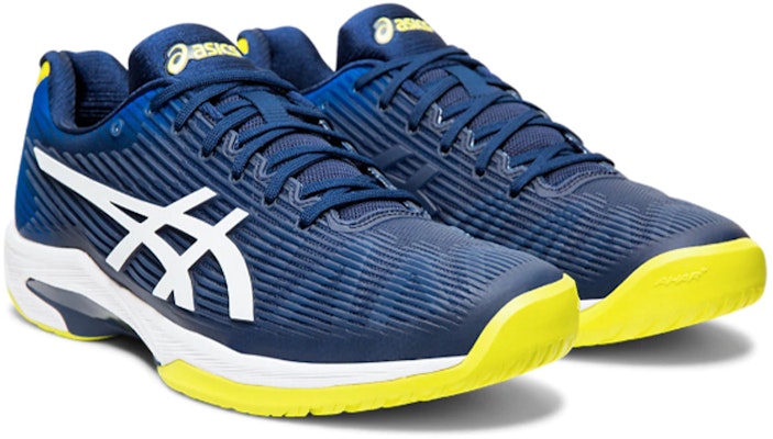 ASICS Solution Speed Ff 'Biru Putih Kuning' 1041A003-402 Lookbook ASICS Solution Speed Ff 'Biru Putih Kuning' 1041A003-402