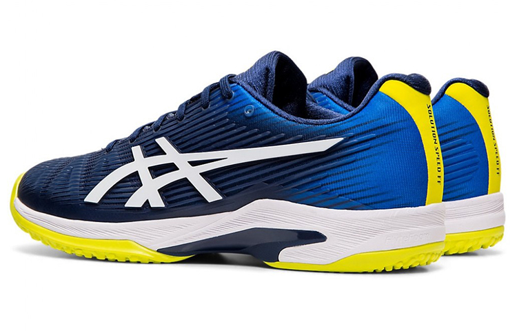 Shop ASICS Solution Speed FF 'Biru Kuning' 1041A002-402
