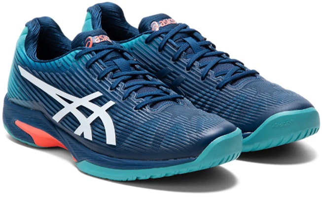 ASICS Solution Speed FF 'Mako Blue' 蓝鲨跑鞋 1041A003-407 Lookbook ASICS Solution Speed FF 'Mako Blue' 蓝鲨跑鞋 1041A003-407