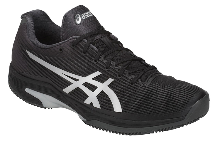 Shop Asics Solution Speed FF Clay 培士足球鞋 黑色