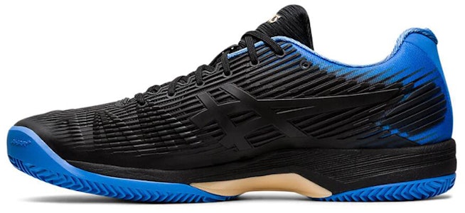 ASICS Solution Speed FF Clay Hitam/Biru 'Putih' 1041A004-012 Buy ASICS Solution Speed FF Clay Hitam/Biru 'Putih' 1041A004-012