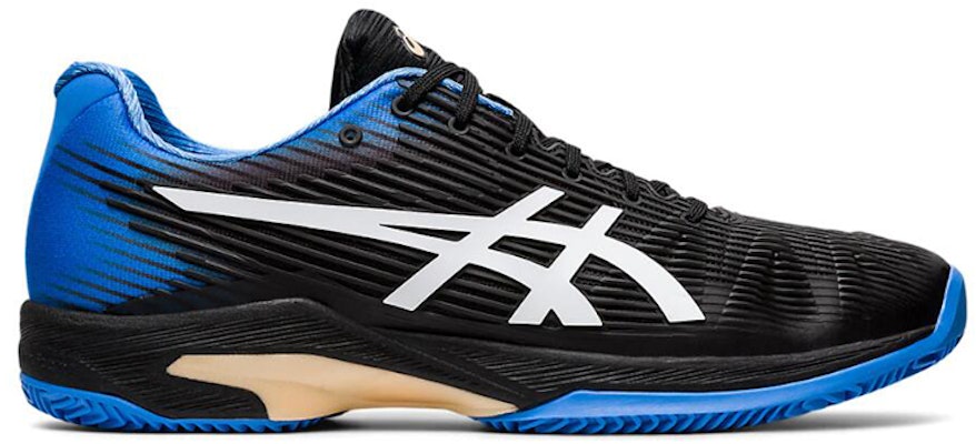 Asics 解決速度 FF Clay 黑白藍 跑步鞋 Order Asics 解決速度 FF Clay 黑白藍 跑步鞋