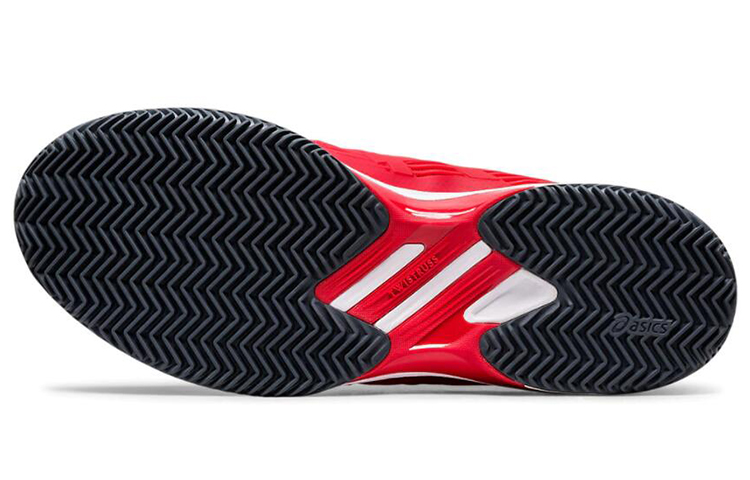 Details for Asics Solution Speed FF Clay 運動 舒適 耐磨 低筒 跑步鞋 男款 紅銀
