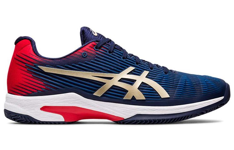 Order ASICS Solution Speed FF Clay 玫瑰蓝金 网球鞋 1041A004-403