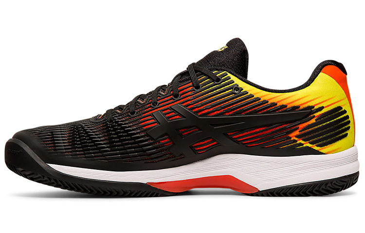 ASICS Solution Speed Ff Clay Running Shoes Black/White/Orange 1041A004-809