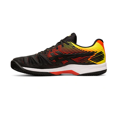 ASICS Solution Speed Ff Clay Running Shoes Black/White/Orange