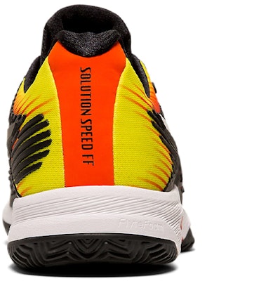 亞瑟士解決方案速度FF黏土 黑白橙 Purchase 亞瑟士解決方案速度FF黏土 黑白橙