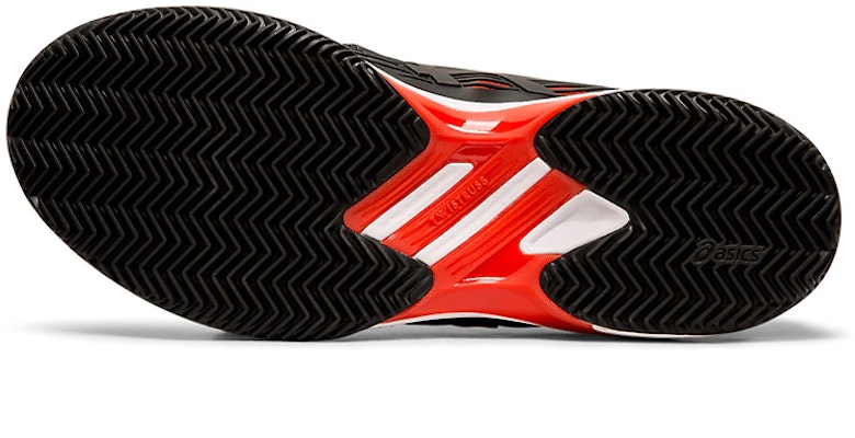 亞瑟士解決方案速度FF黏土 黑白橙 Details for 亞瑟士解決方案速度FF黏土 黑白橙