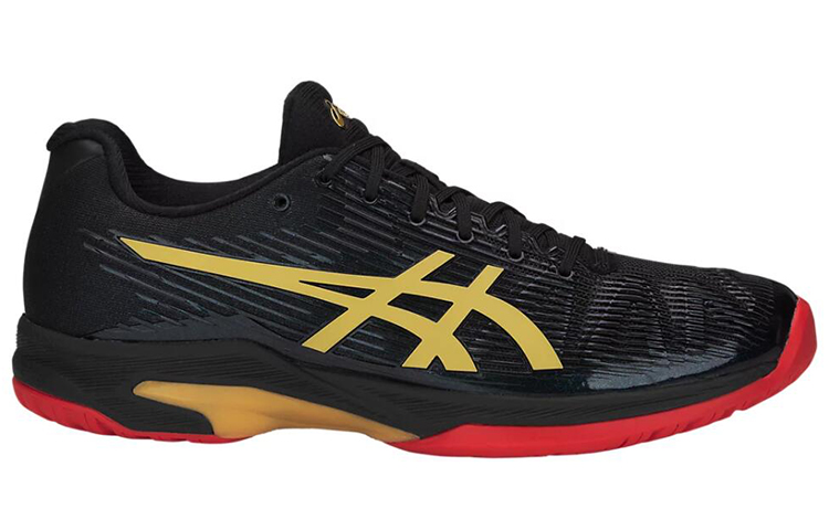 Order Asics Solution Swift FF L.E 低筒 跑步鞋 男款 黑金色