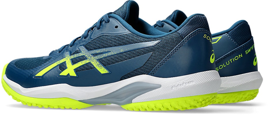 ASICS Solution Swift Ff 2 Oc 'Mako Blue Safety Yellow' 1041A464-400 Lookbook ASICS Solution Swift Ff 2 Oc 'Mako Blue Safety Yellow' 1041A464-400