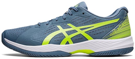 ASICS Solution Swift FF 'Steel Blue Hazard Green' 1041A298-401 ASICS Solution Swift FF 'Steel Blue Hazard Green' 1041A298-401