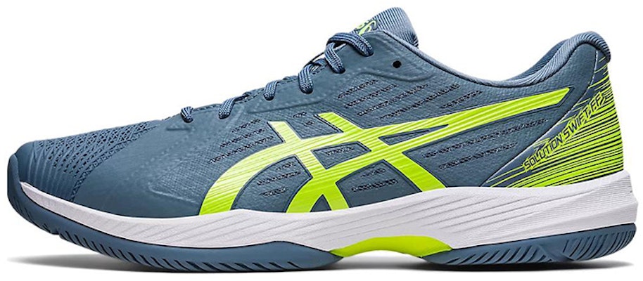 ASICS Solution Swift FF 'Steel Blue Hazard Green' 1041A298-401 Buy ASICS Solution Swift FF 'Steel Blue Hazard Green' 1041A298-401
