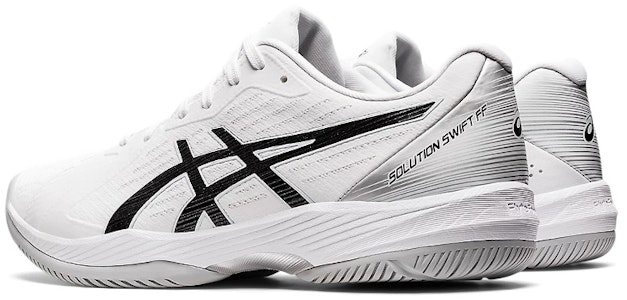 아식스 솔루션 스위프트 FF '화이트 블랙' 1041A298-100 Shop 아식스 솔루션 스위프트 FF '화이트 블랙' 1041A298-100