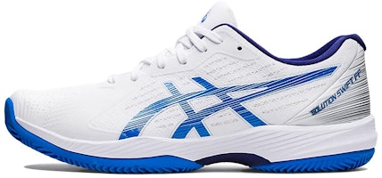 ASICS Solution Swift FF Clay 'White Electric Blue' 1041A299-102 ASICS Solution Swift FF Clay 'White Electric Blue' 1041A299-102