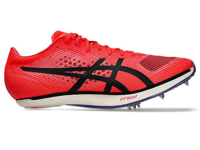 Asics Sonic Sprint Elite 3 Track Running Shoes Flash Red/Black 1093A219-600