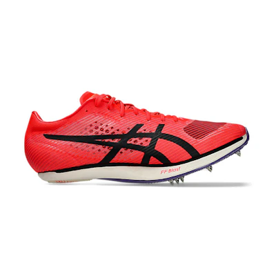 Asics Sonic Sprint Elite 3 Track Running Shoes Flash Red/Black