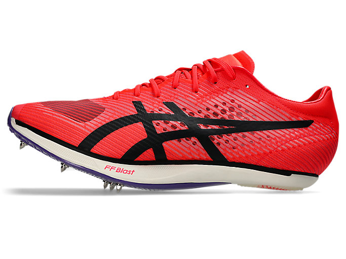Cheap 아식스 소닉 스프린트 엘리트 3 육상화 플래시 레드/블랙 1093A219-600