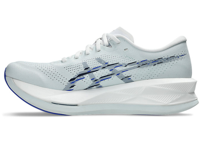 Shop ASICS SonicBlast 跑鞋 冰川藍/灰藍 1011C083-401