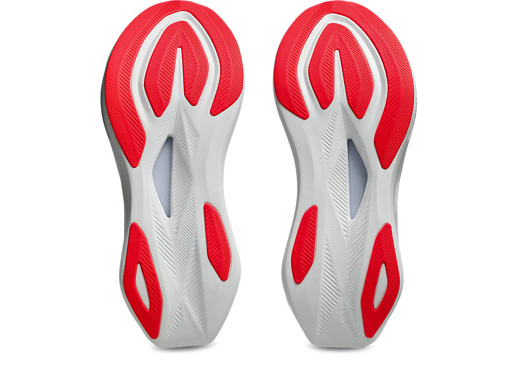 Sizing ASICS Sonicblast Sepatu Lari Cream/Biru Fade 1011C083-100