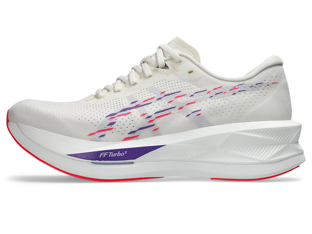 Cheap ASICS Sonicblast Sepatu Lari Cream/Biru Fade 1011C083-100