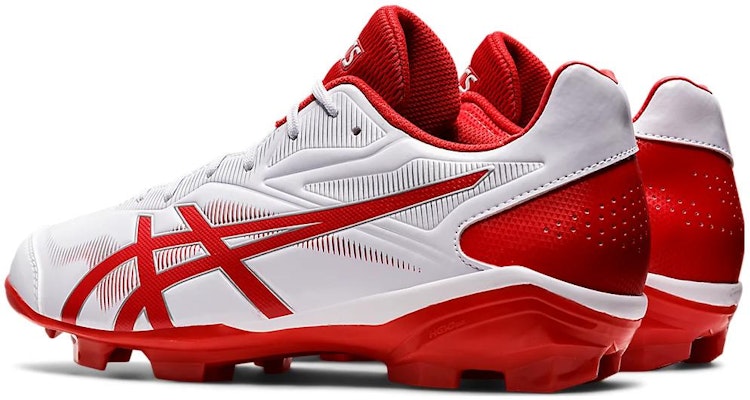 ASICS Star Shine III Baseball Point Spike Shoes 'White Red' 1123A033-101 Lookbook ASICS Star Shine III Baseball Point Spike Shoes 'White Red' 1123A033-101