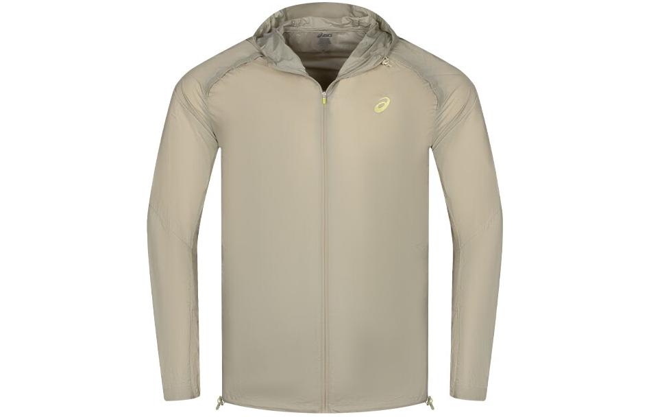 ASICS Stylish Zip-Up Jacket in Gray Green 2011C968-300