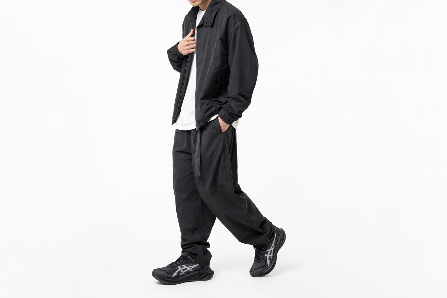 Order 아식스 슈퍼블라스트 2 '블랙 화이트' 1013A160-001