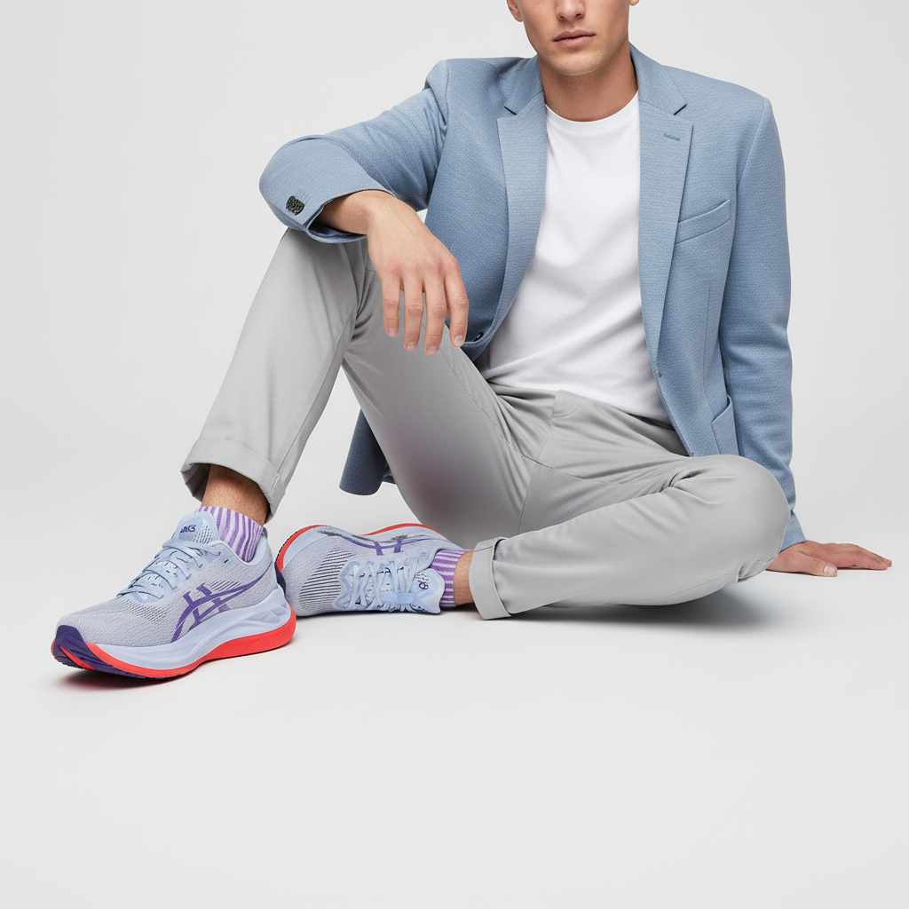 Order ASICS Superblast 2 ''Biru Pudar Edo Ungu'' 1013A142-401