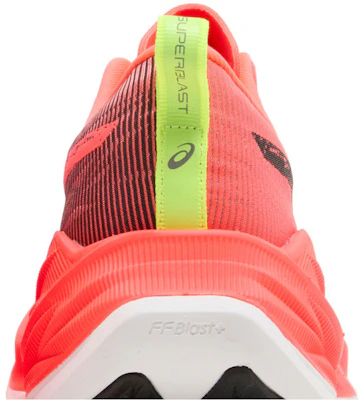 ASICS Superblast ''Sunrise Rood Zwart'' 1013A127-600 Sizing ASICS Superblast ''Sunrise Rood Zwart'' 1013A127-600