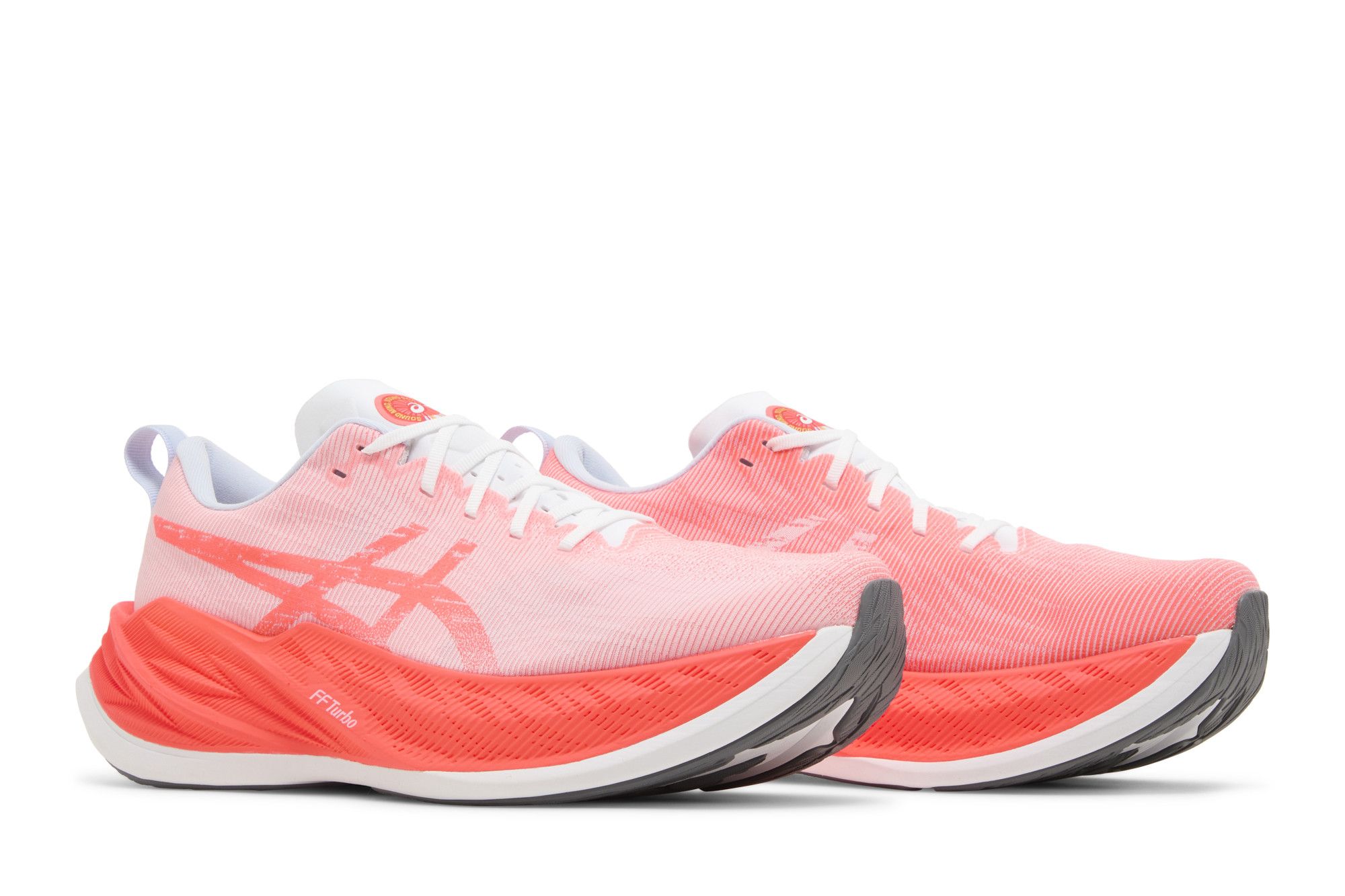 Cheap ASICS Superblast ''Weiß Sunrise Rot'' 1013A143-100
