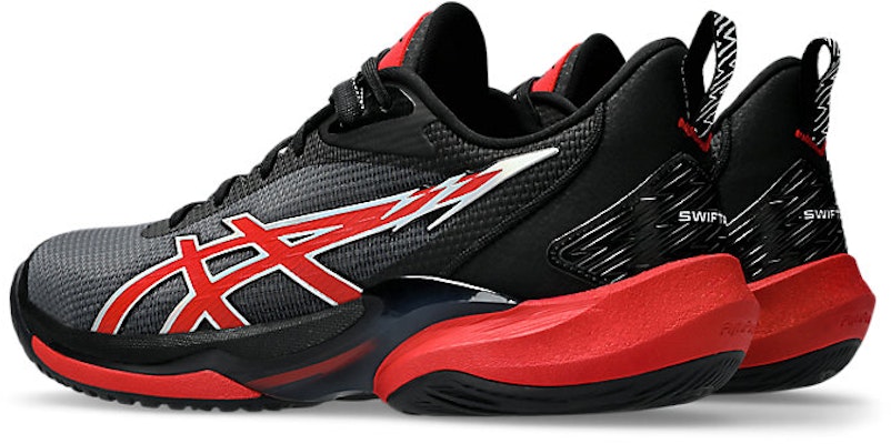 아식스 스위프트에이스 유키 러닝화 블랙/레드 1063A136-001 Lookbook 아식스 스위프트에이스 유키 러닝화 블랙/레드 1063A136-001