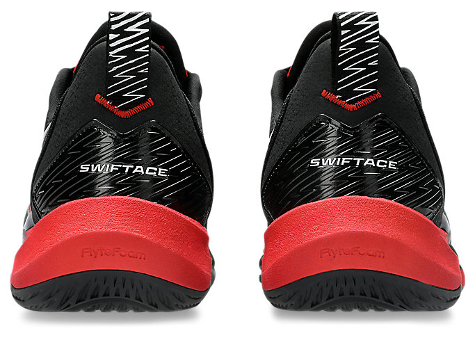 Details for ASICS SWIFTACE YUKI Zapatillas de Running Negro/Rojo 1063A136-001
