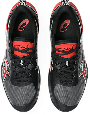 아식스 스위프트에이스 유키 러닝화 블랙/레드 1063A136-001 Details for 아식스 스위프트에이스 유키 러닝화 블랙/레드 1063A136-001