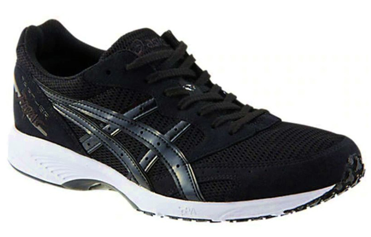 Shop Asics Tarther Japan 舒適 透氣 低筒 跑步鞋 男女合穿 黑色
