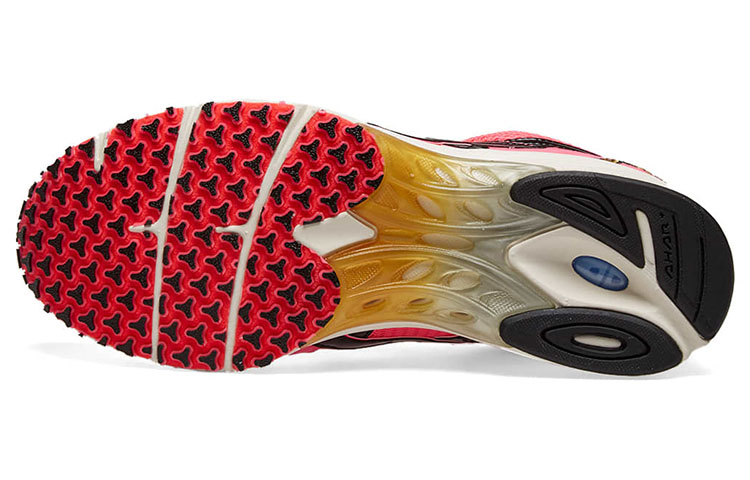 Shop Asics Tarther Japan 防滑透氣 低筒休閒跑步鞋 粉黑
