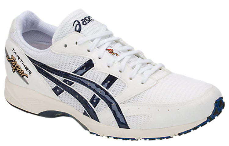 Shop Asics Tarther Japan 低筒 跑步鞋 男女款 白色