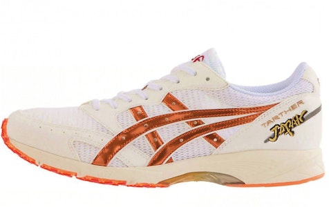 Asics Tarther Japan 休閒百搭 運動 透氣 低筒 跑步鞋 男款 白橙色 Buy Asics Tarther Japan 休閒百搭 運動 透氣 低筒 跑步鞋 男款 白橙色