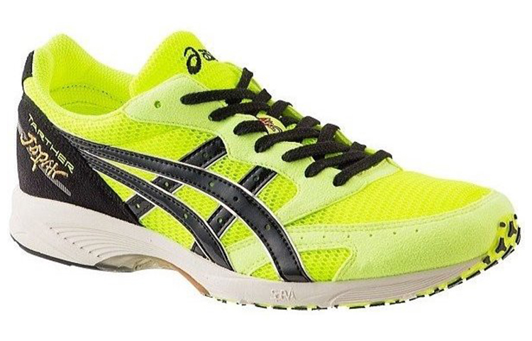 Shop Asics Tarther Japan 休閒舒適運動鞋 男女皆宜 螢光黃