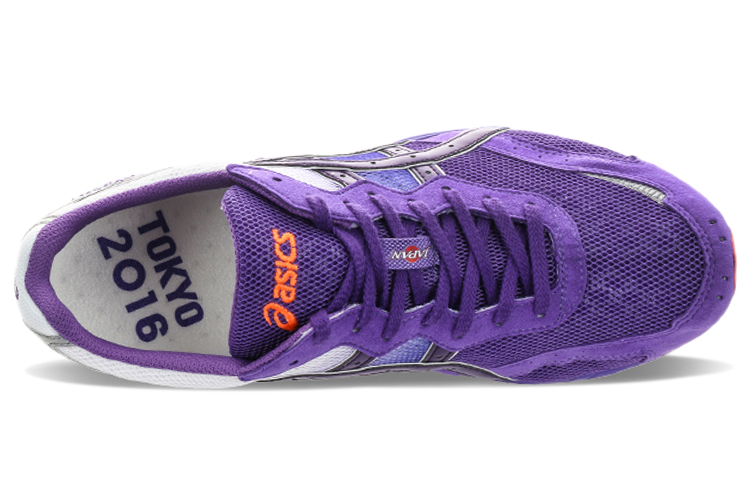 Shop Asics Tarther Japan Tokyo 舒適 透氣 低筒 跑步鞋 男女款 淡紫白色