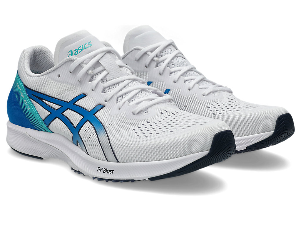 Order ASICS TARTHER RP 3 跑鞋 白色/藍色 1011B465-101
