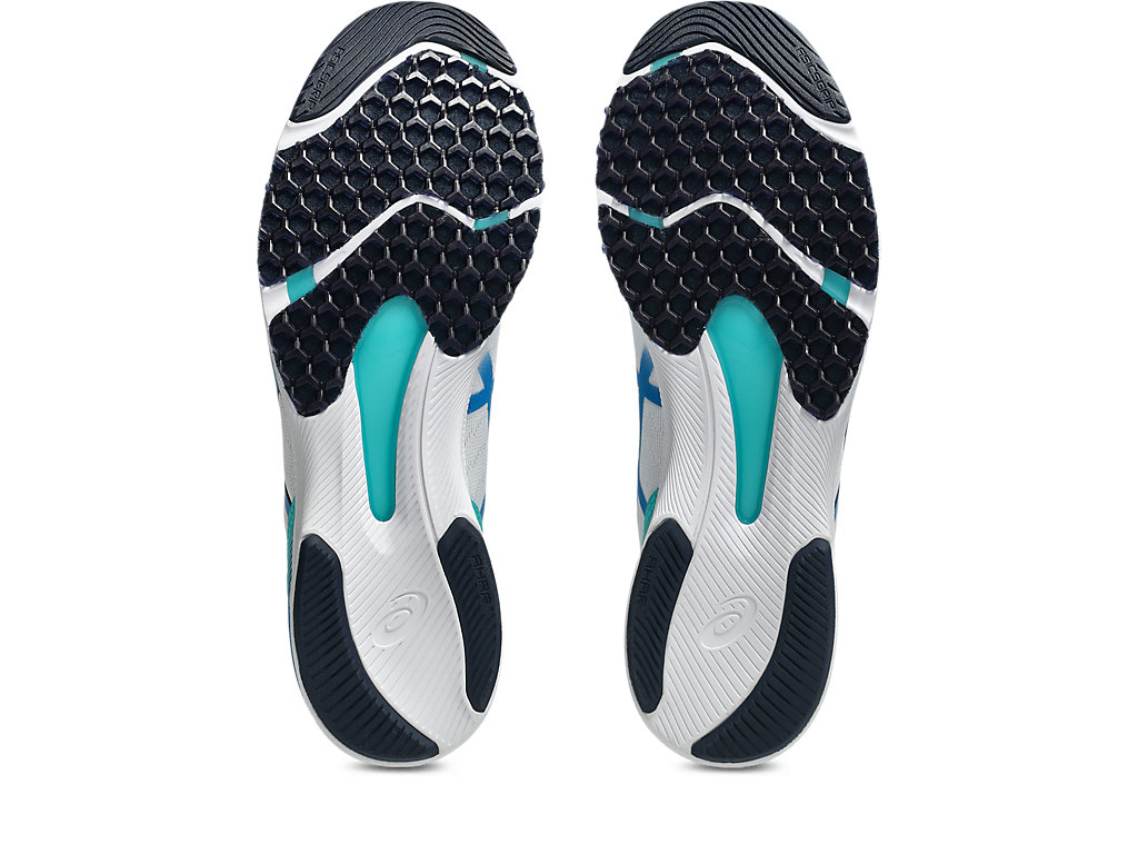 Sizing ASICS TARTHER RP 3 跑鞋 白色/藍色 1011B465-101