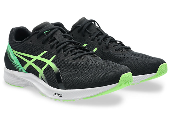 Order ASICS Tarther RP 3 寬楦跑鞋 黑色/亮綠色 1011B466-003